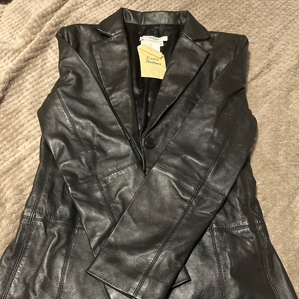 Vertigo Pairs 100% Leather Jacket (with tags)